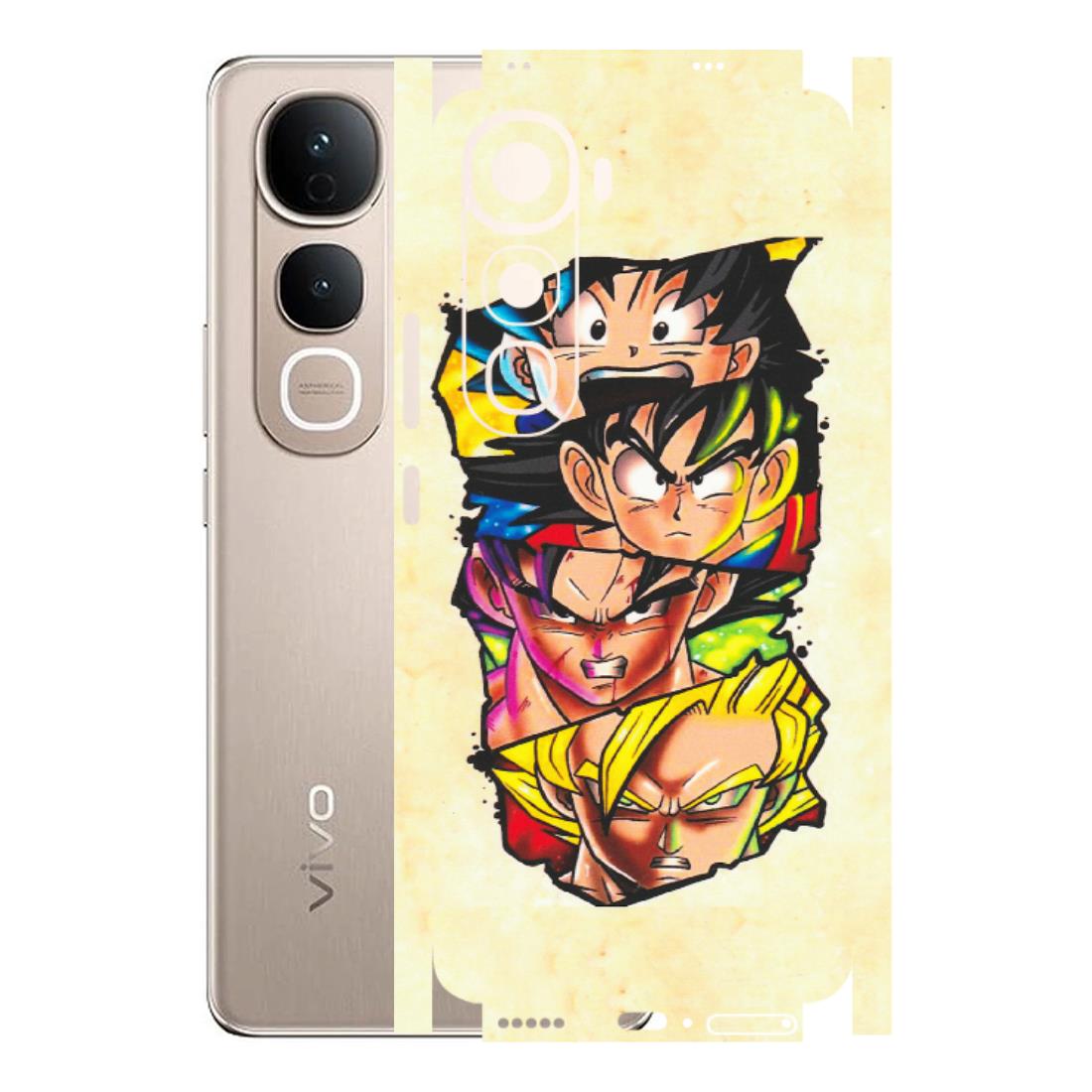 VIVO Y Series Phone Skins (All Models) - Angry Multi Anime - Matte Finish (M-113) Vivo Y400 5G