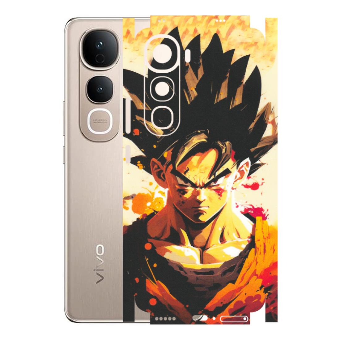 VIVO Y Series Phone Skins (All Models) - Angry Goku - Matte Finish (M-12) Vivo Y400 5G