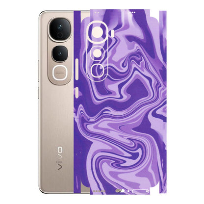 VIVO Y Series Phone Skins (All Models) - Hazy Purple Nights - Matte Finish (M-14) Vivo Y400 5G