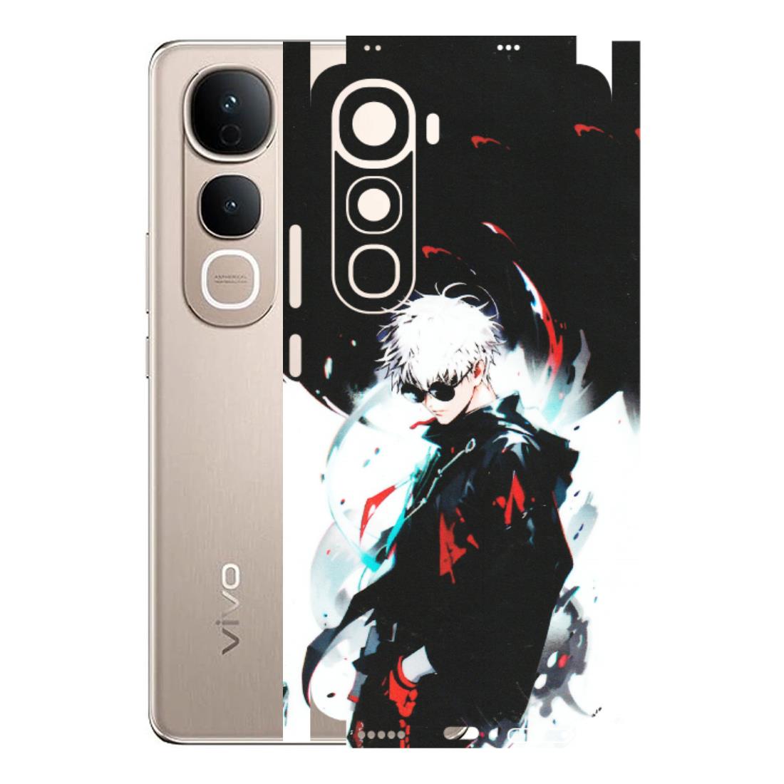 VIVO Y Series Phone Skins (All Models) - Gojo Powerful Charater Kaisen Anime - Matte Finish (M-144) Vivo Y400 5G