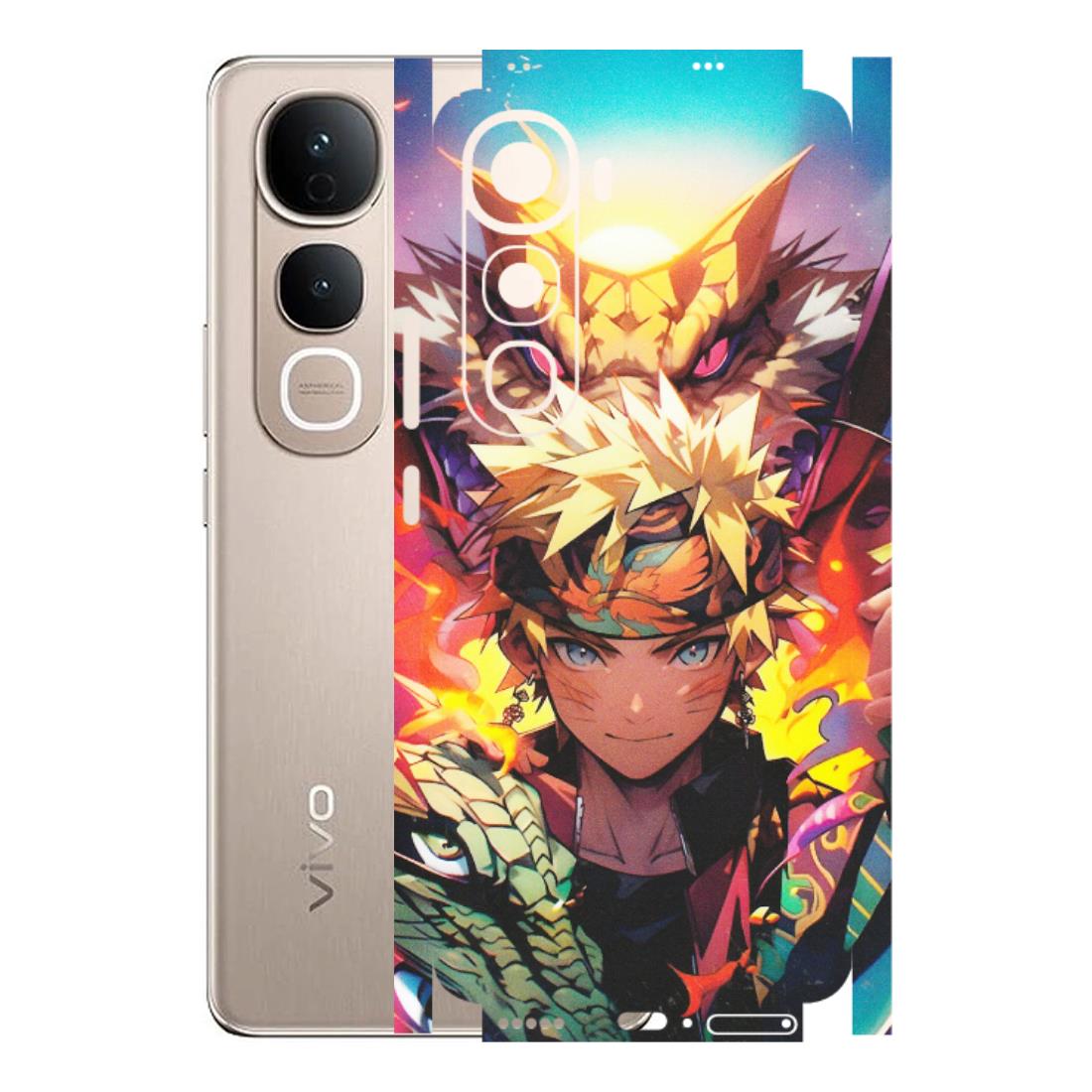 VIVO Y Series Phone Skins (All Models) - Angry Naruto Anime - Matte Finish (M-148) Vivo Y400 5G