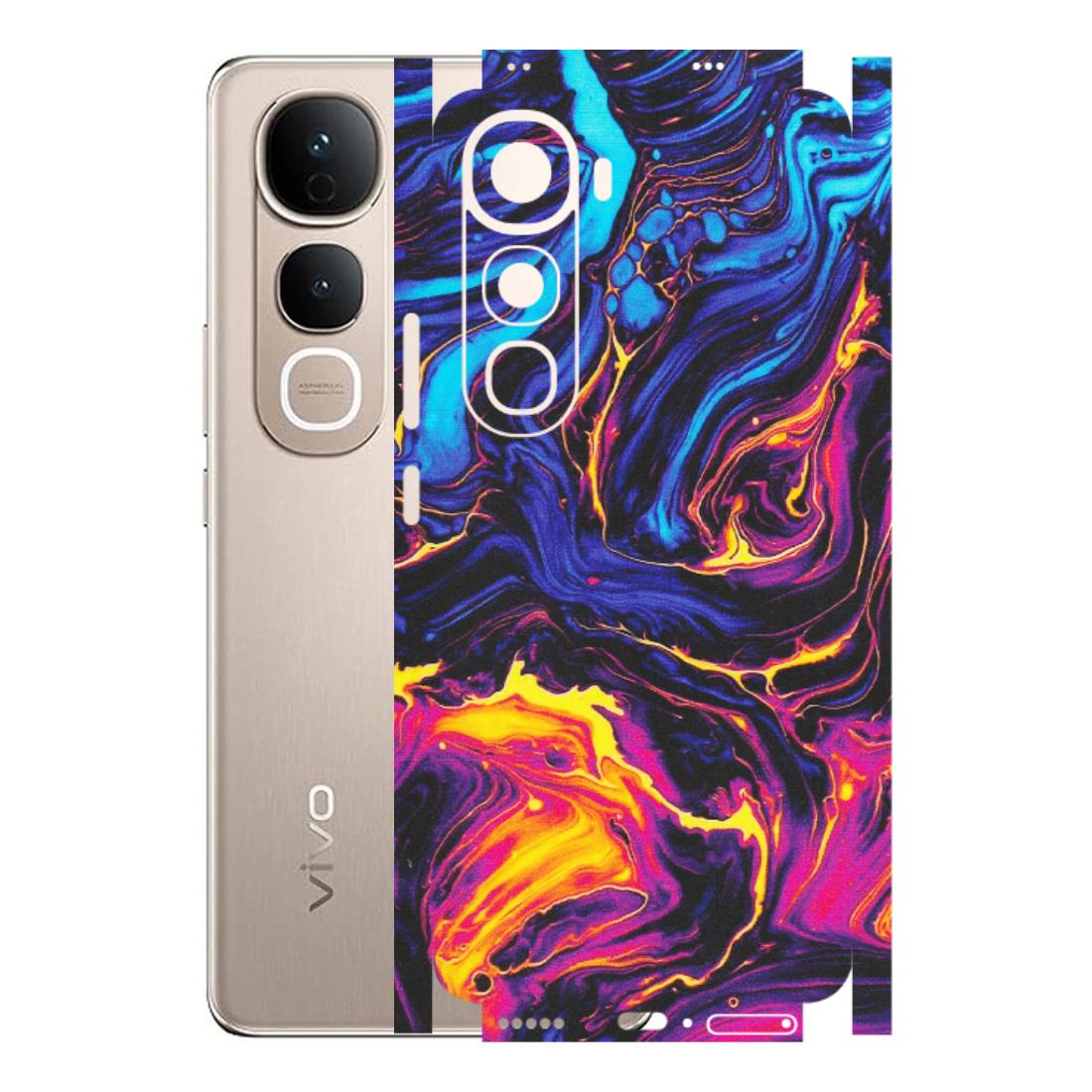VIVO Y Series Phone Skins (All Models) - Abstract Paint Classy - Matte Finish (M-15) Vivo Y400 5G