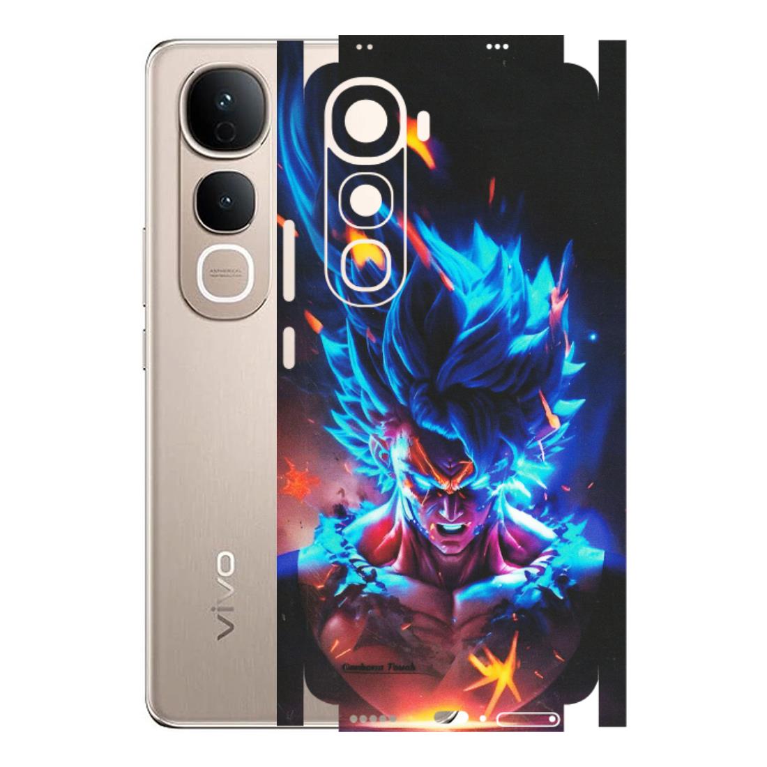 VIVO Y Series Phone Skins (All Models) - Angry Goku Dragon Ball Anime - Matte Finish (M-150) Vivo Y400 5G