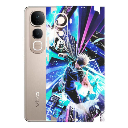 VIVO Y Series Phone Skins (All Models) - Manga Action Jujustu Kaisen Anime - Matte Finish (M-155) Vivo Y400 5G