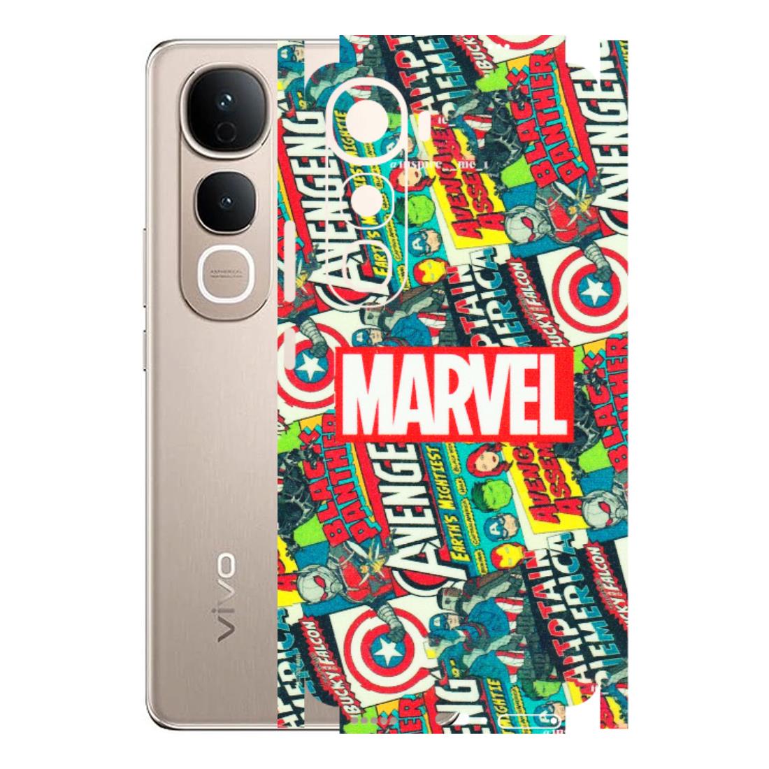 VIVO Y Series Phone Skins (All Models) - Marvel Comic Lover - Matte Finish (M-30) Vivo Y400 5G