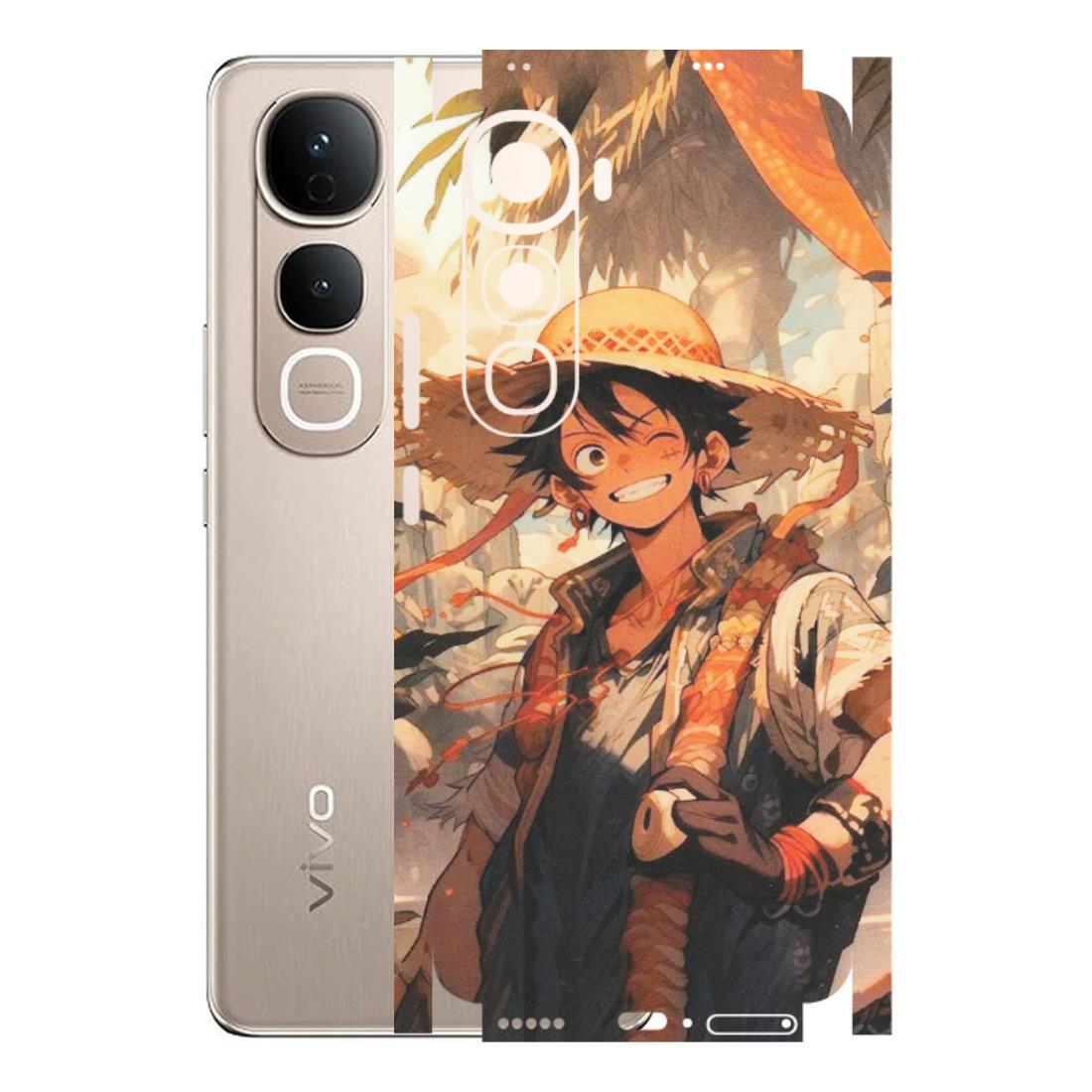 VIVO Y Series Phone Skins (All Models) - Anime Character Smile - Matte Finish (M-33) Vivo Y400 5G