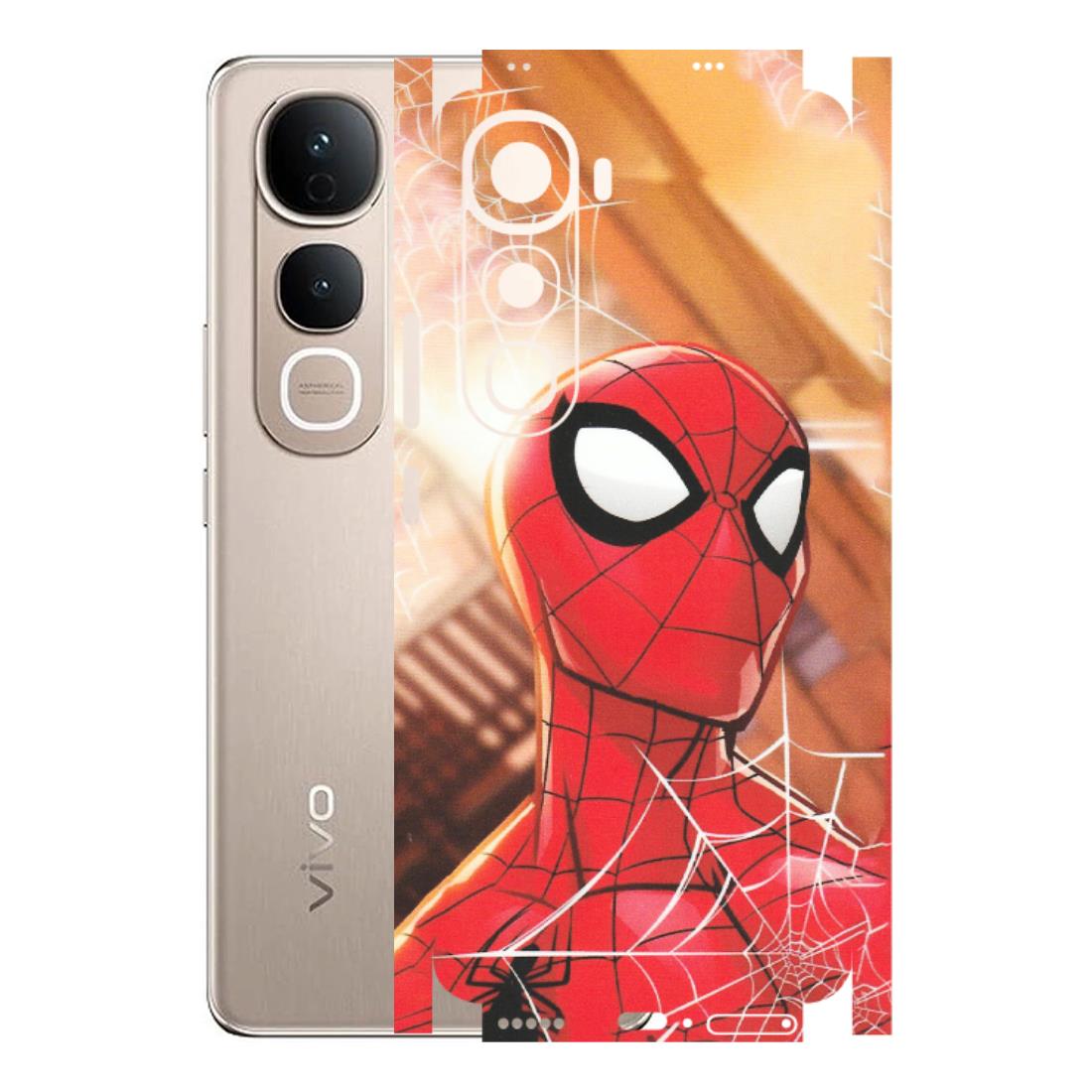 VIVO Y Series Phone Skins (All Models) - Spiderman Face New - Matte Finish (M-41) Vivo Y400 5G