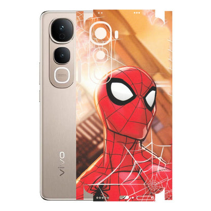 VIVO Y Series Phone Skins (All Models) - Spiderman Face New - Matte Finish (M-41) Vivo Y400 5G