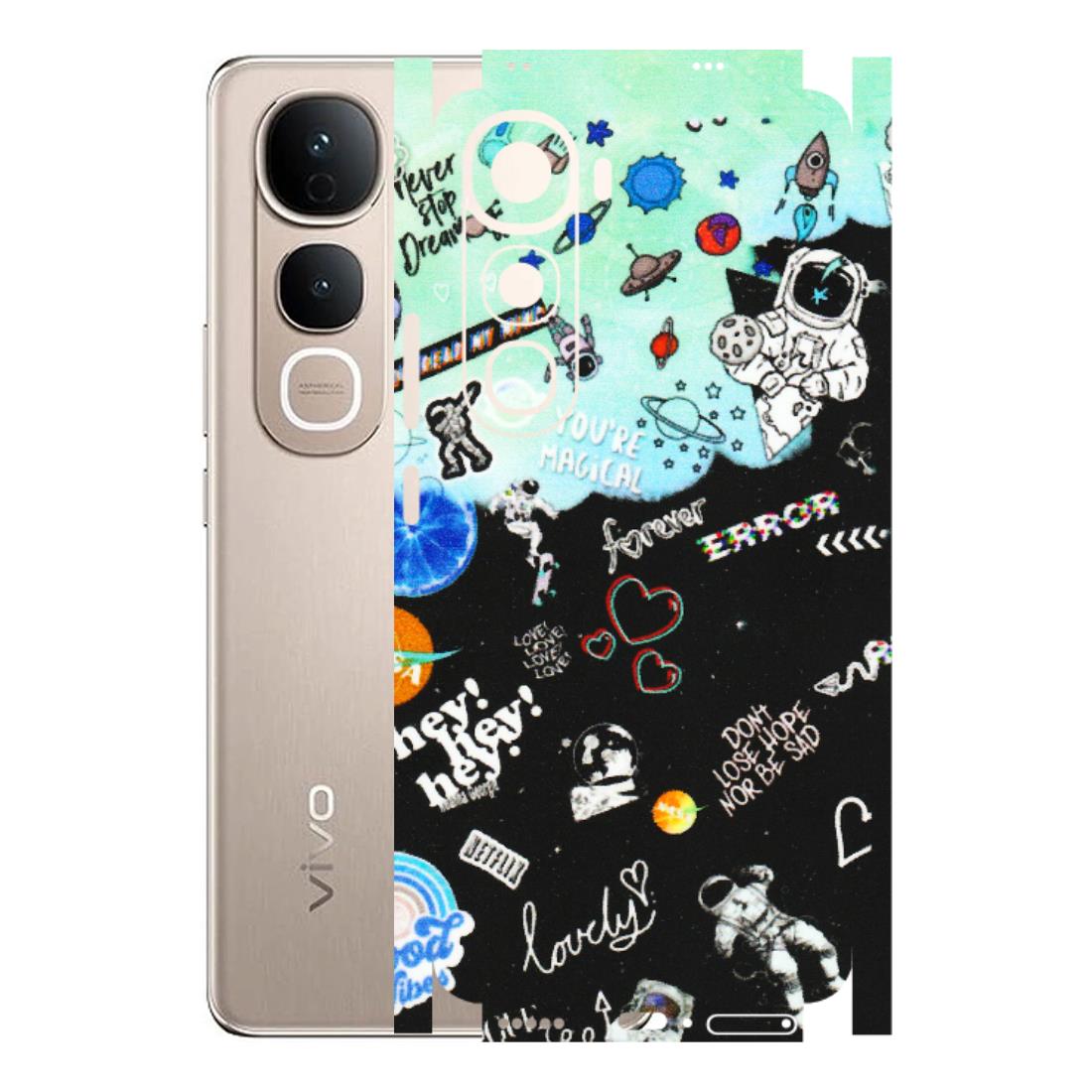 VIVO Y Series Phone Skins (All Models) - Living In A Space Dream - Matte Finish (M-46) Vivo Y400 5G