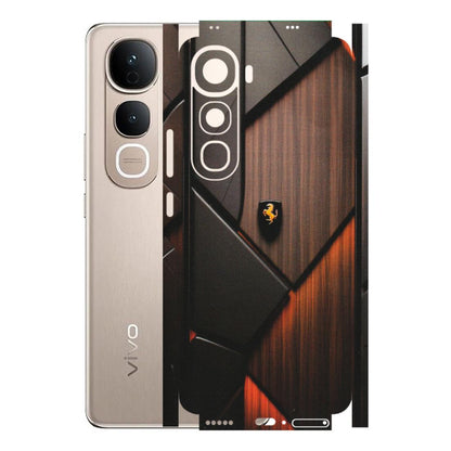 VIVO Y Series Phone Skins (All Models) - Lambo Beauty Wood Pattern Sober - Matte Finish (M-51) Vivo Y400 5G