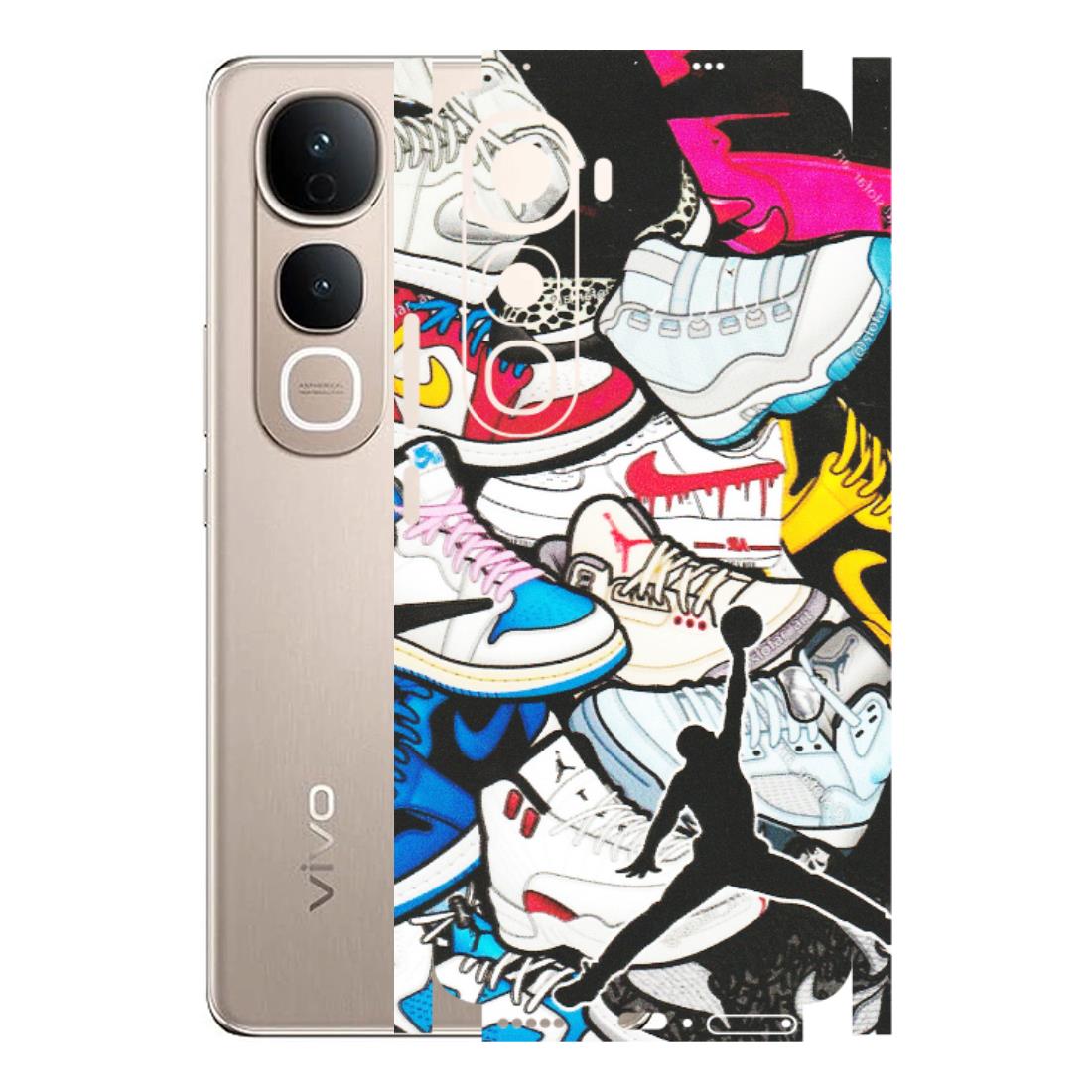 VIVO Y Series Phone Skins (All Models) - Jordan Sneakers Fan - Matte Finish (M-80) Vivo Y400 5G
