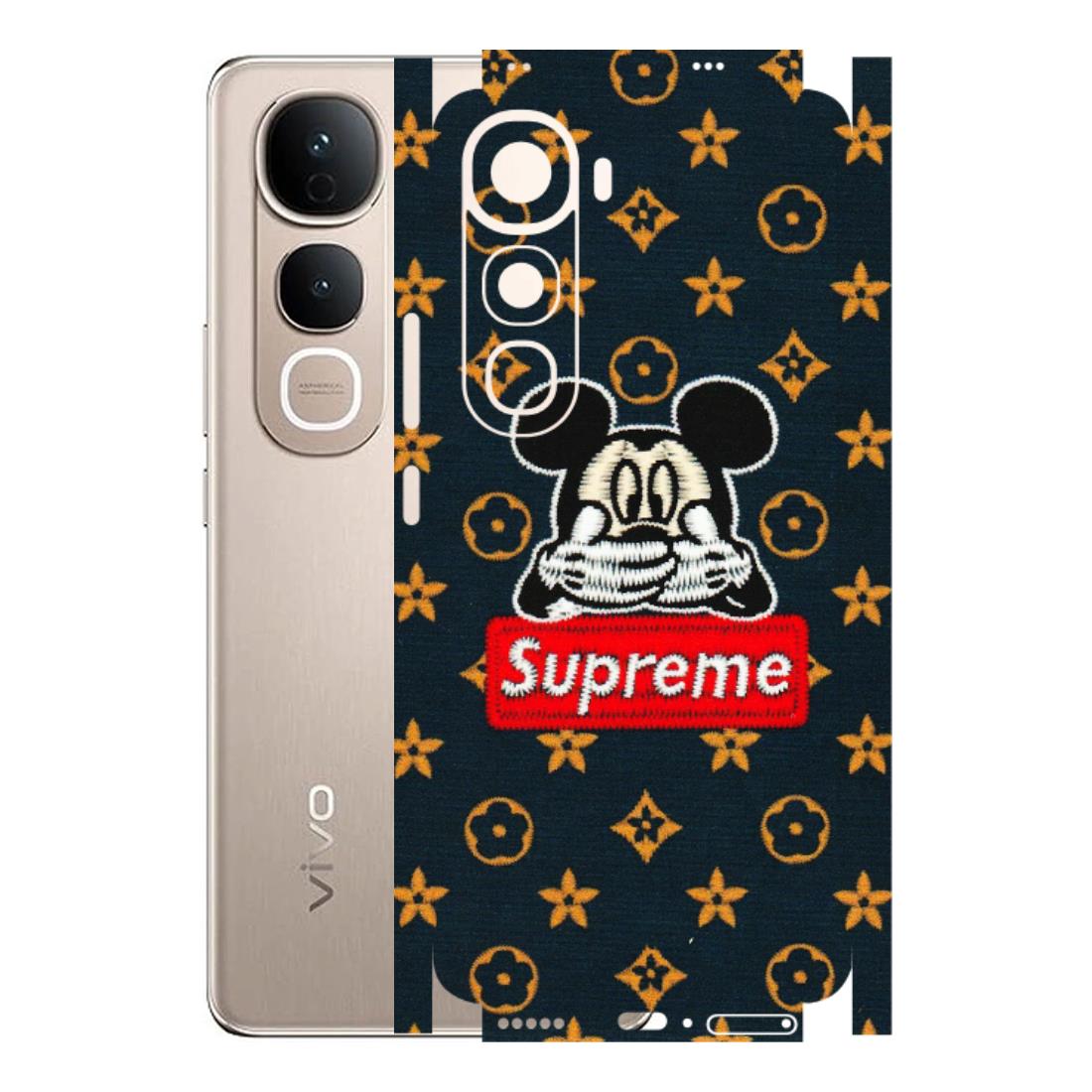 VIVO Y Series Phone Skins (All Models) - Mickey Supreme - Matte Finish (M-83) Vivo Y400 5G