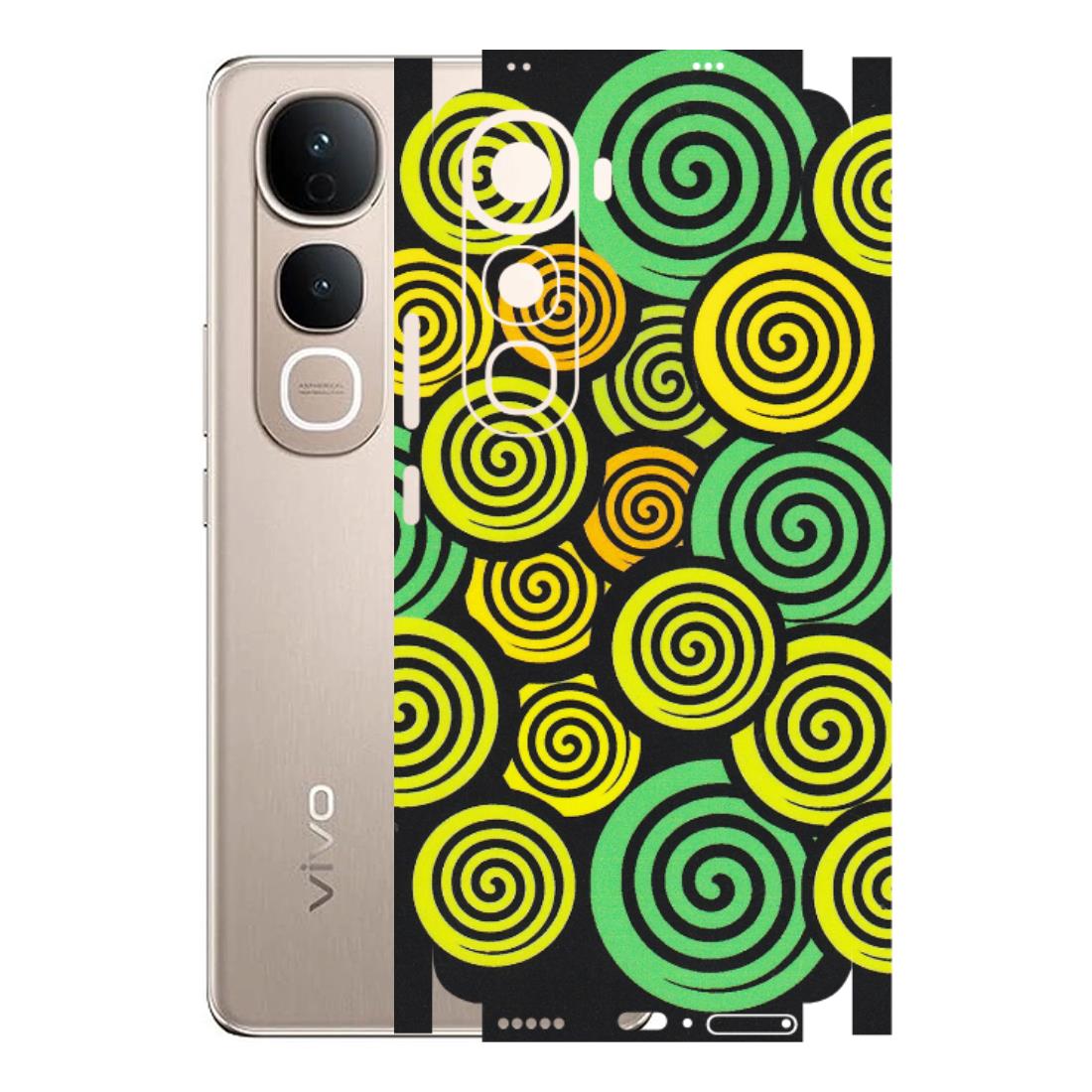 VIVO Y Series Phone Skins (All Models) - Crazy Spiral - Matte Finish (M-91) Vivo Y400 5G