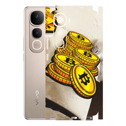 VIVO Y Series Phone Skins (All Models) - Billionaire Bitcoin Collection - Matte Finish (M-92) Vivo Y400 5G