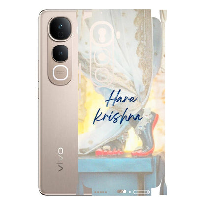 VIVO Y Series Phone Skins (All Models) - Hare Krishna - 3D Embossed Finish (L-03) Vivo Y400 Pro 5G