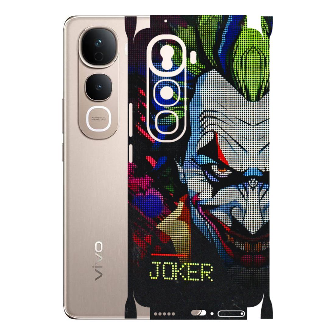 VIVO Y Series Phone Skins (All Models) - Joker Dot Matrix - 3D Embossed Finish (L-08) Vivo Y400 Pro 5G