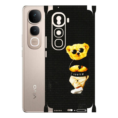 VIVO Y Series Phone Skins (All Models) - Classy Teddy Bear - 3D Embossed Finish (L-116) Vivo Y400 Pro 5G