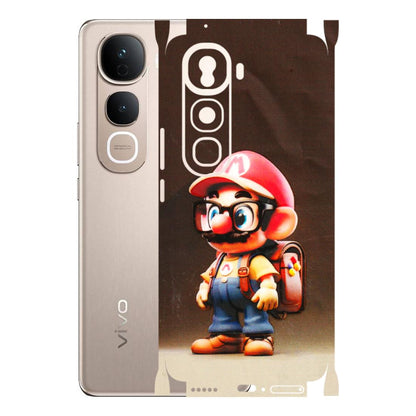 VIVO Y Series Phone Skins (All Models) - Little Mario - 3D Embossed Finish (L-119) Vivo Y400 Pro 5G
