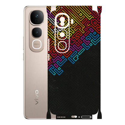 VIVO Y Series Phone Skins (All Models) - Dotme Pattern Art - 3D Embossed Finish (L-121) Vivo Y400 Pro 5G