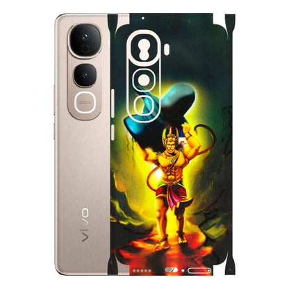 VIVO Y Series Phone Skins (All Models) - Hanuman Ji - 3D Embossed Finish (L-128) Vivo Y400 Pro 5G