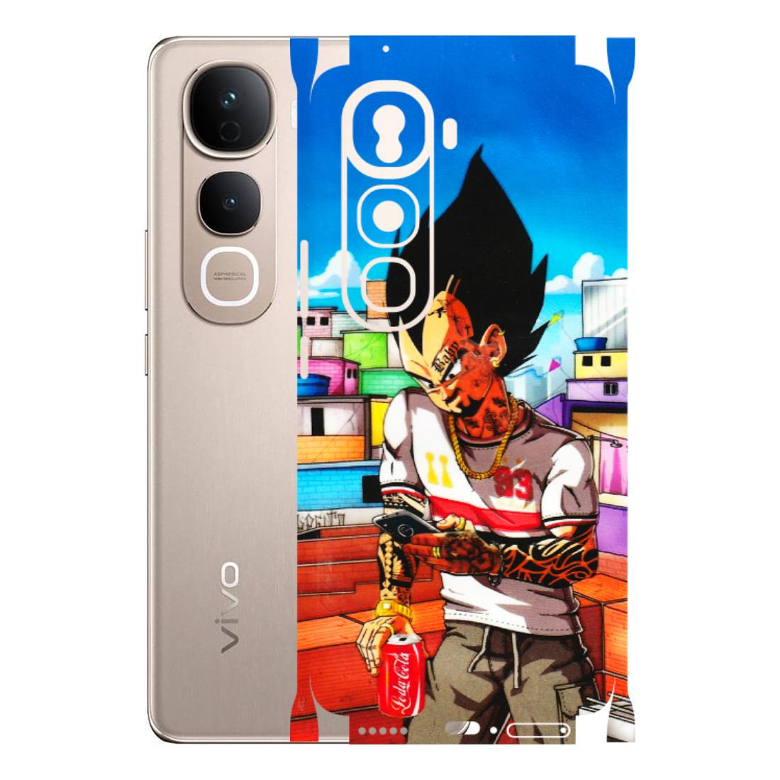 VIVO Y Series Phone Skins (All Models) - Vegeta - 3D Embossed Finish (L-136) Vivo Y400 Pro 5G