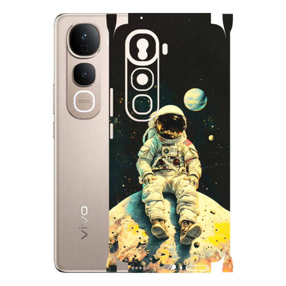 VIVO Y Series Phone Skins (All Models) - Astronaut in Space - 3D Embossed Finish (L-16) Vivo Y400 Pro 5G