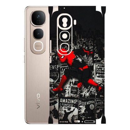VIVO Y Series Phone Skins (All Models) - SpiderMan New - 3D Embossed Finish (L-162) Vivo Y400 Pro 5G