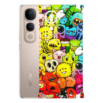 VIVO Y Series Phone Skins (All Models) - Angry Funkies - 3D Embossed Finish (L-169) Vivo Y400 Pro 5G