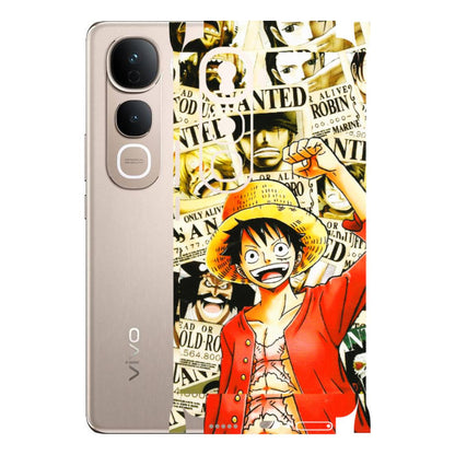 VIVO Y Series Phone Skins (All Models) - Luffy Anime - 3D Embossed Finish (L-177) Vivo Y400 Pro 5G