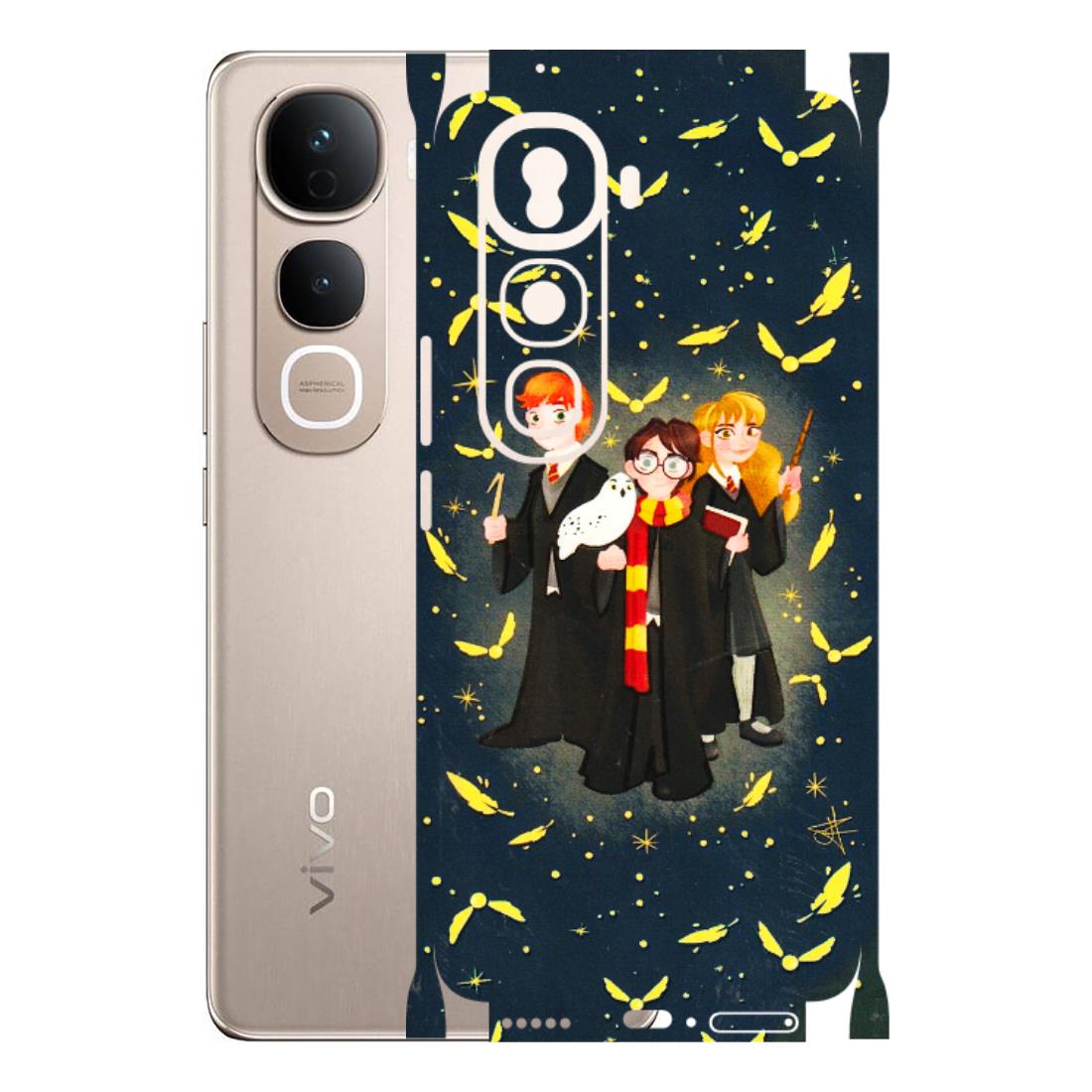 VIVO Y Series Phone Skins (All Models) - Harry Potter - 3D Embossed Finish (L-183) Vivo Y400 Pro 5G