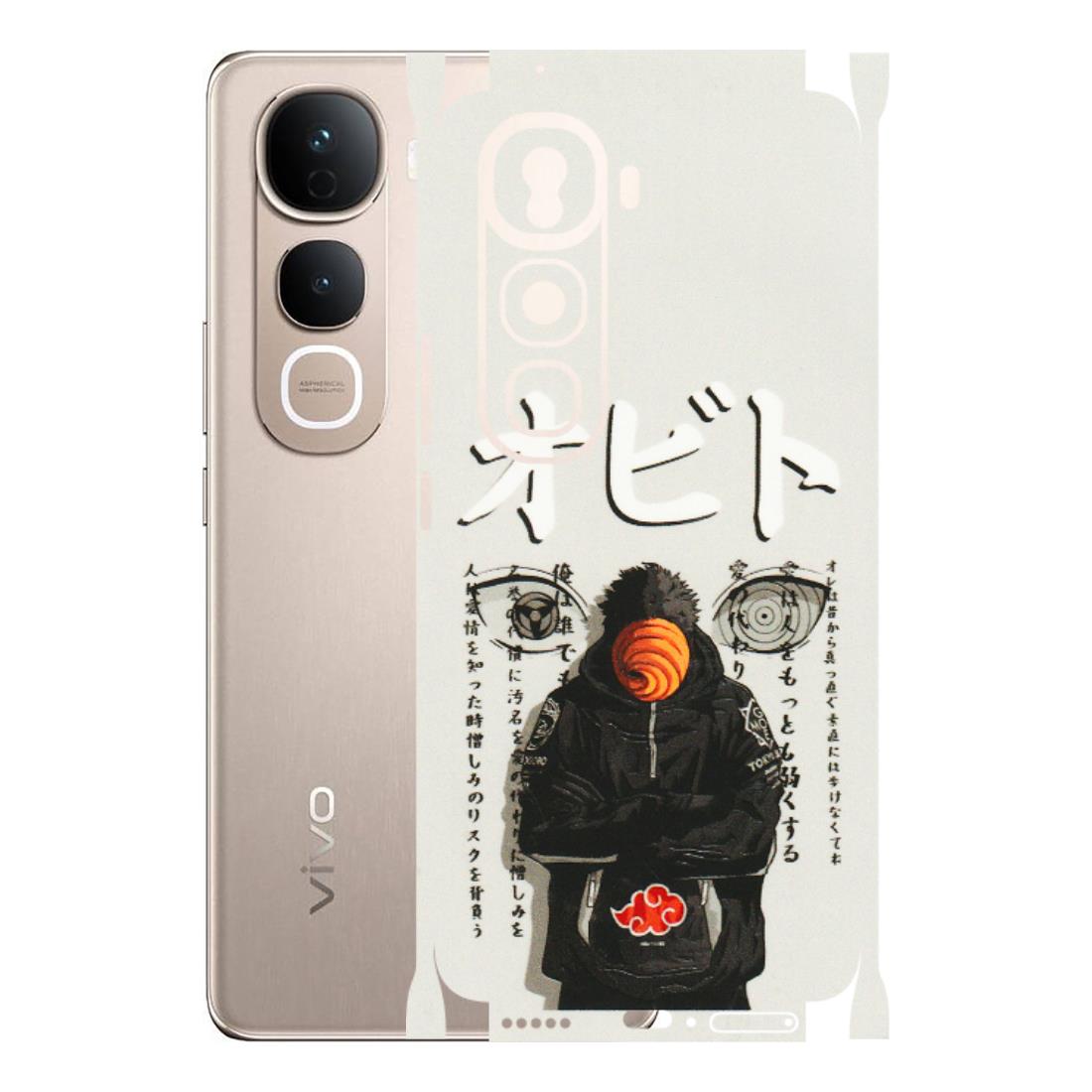 VIVO Y Series Phone Skins (All Models) - Obito Anime Eye - 3D Embossed Finish (L-19) Vivo Y400 Pro 5G