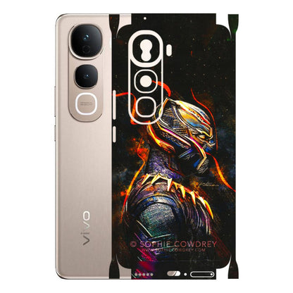VIVO Y Series Phone Skins (All Models) - Black Panther - 3D Embossed Finish (L-190) Vivo Y400 Pro 5G