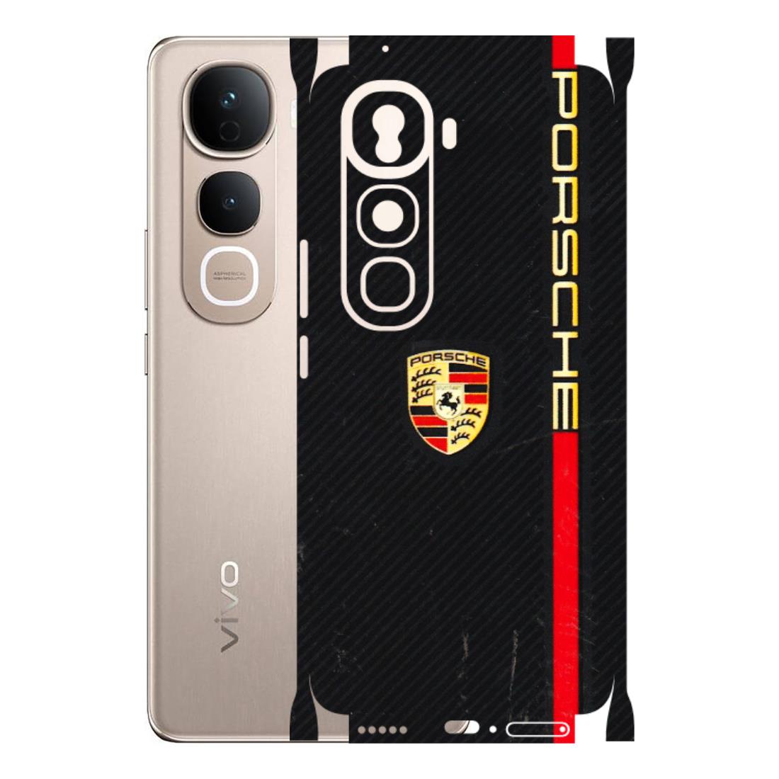 VIVO Y Series Phone Skins (All Models) - Premium Porsche - 3D Embossed Finish (L-225) Vivo Y400 Pro 5G
