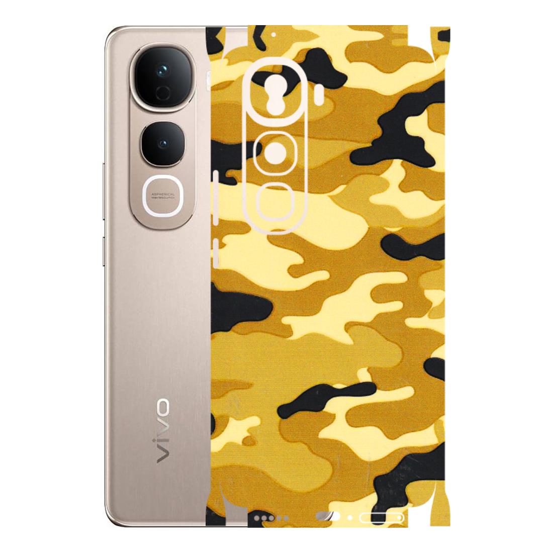 VIVO Y Series Phone Skins (All Models) - Indian Camo - 3D Embossed Finish (L-228) Vivo Y400 Pro 5G
