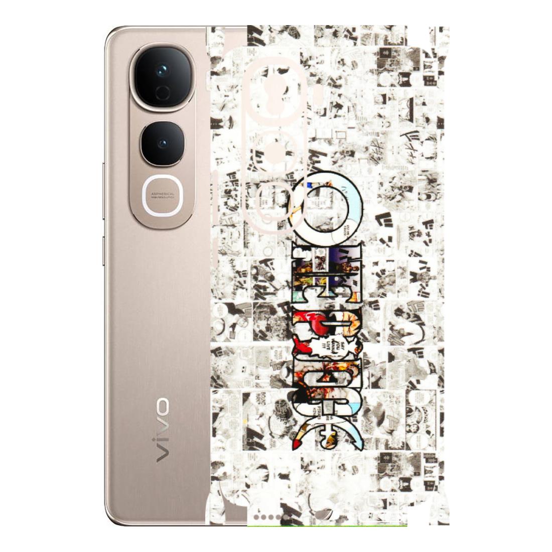 VIVO Y Series Phone Skins (All Models) - One Piece Manga - 3D Embossed Finish (L-26) Vivo Y400 Pro 5G