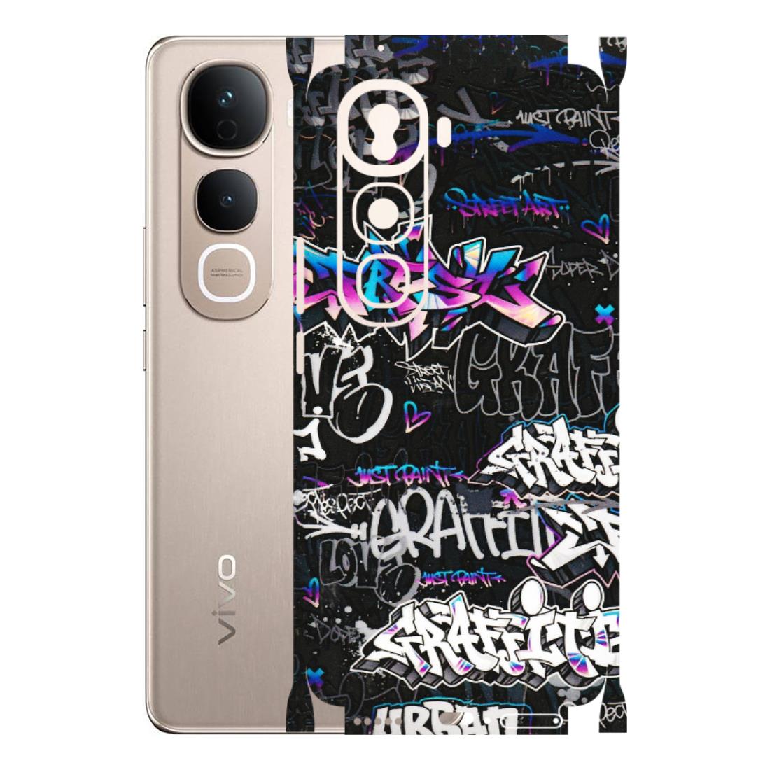 VIVO Y Series Phone Skins (All Models) - Graffiti Killer - 3D Embossed Finish (L-274) Vivo Y400 Pro 5G
