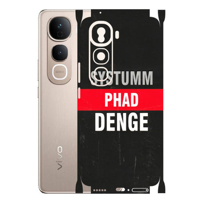 VIVO Y Series Phone Skins (All Models) - Systumm Phad Denge - 3D Embossed Finish (L-278) Vivo Y400 Pro 5G