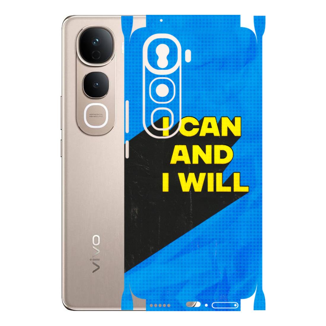 VIVO Y Series Phone Skins (All Models) - I Can And I Will - 3D Embossed Finish (L-281) Vivo Y400 Pro 5G