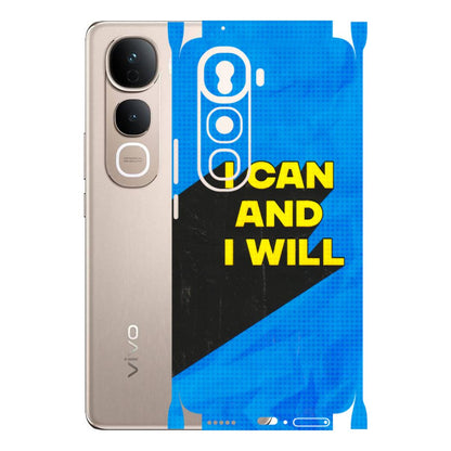 VIVO Y Series Phone Skins (All Models) - I Can And I Will - 3D Embossed Finish (L-281) Vivo Y400 Pro 5G