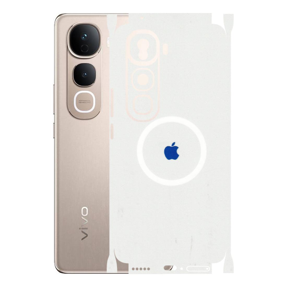 VIVO Y Series Phone Skins (All Models) - iPhone Magsafe Logo - 3D Embossed Finish (L-320) Vivo Y400 Pro 5G