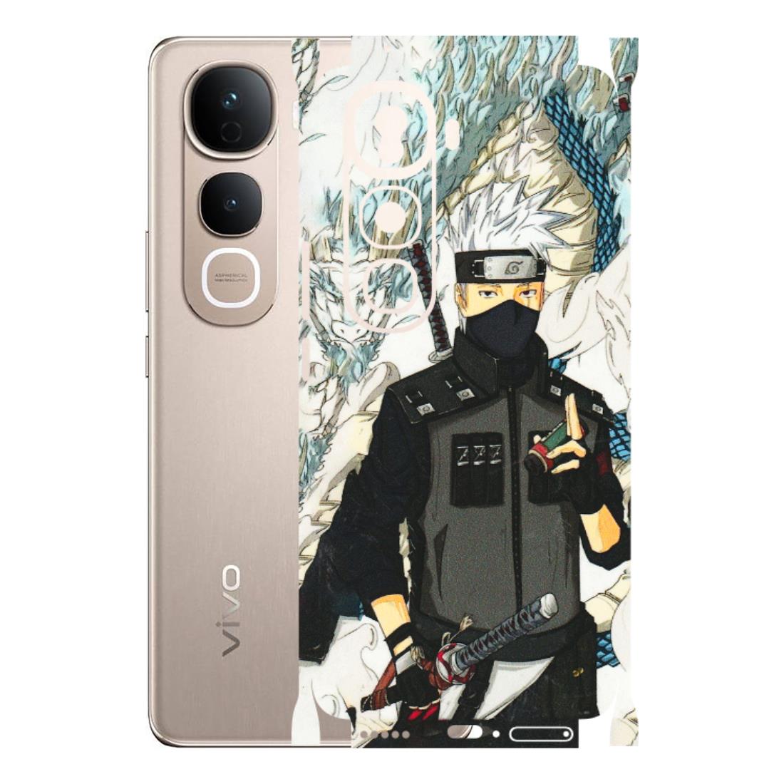 VIVO Y Series Phone Skins (All Models) - Kakashi Hatake Naruto Anime - 3D Embossed Finish (L-46) Vivo Y400 Pro 5G
