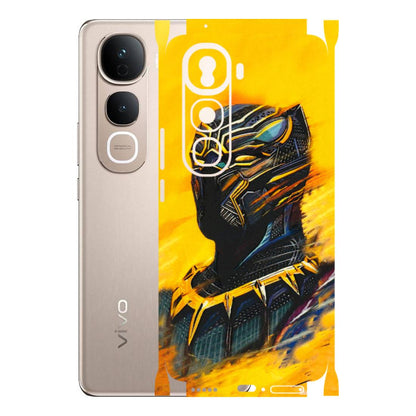 VIVO Y Series Phone Skins (All Models) - Yellow Panther - 3D Embossed Finish (L-54) Vivo Y400 Pro 5G