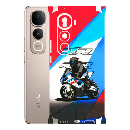 VIVO Y Series Phone Skins (All Models) - Bikers Love - 3D Embossed Finish (L-58) Vivo Y400 Pro 5G