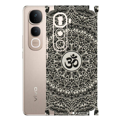 VIVO Y Series Phone Skins (All Models) - Aum Elegant Mandala - 3D Embossed Finish (L-62) Vivo Y400 Pro 5G