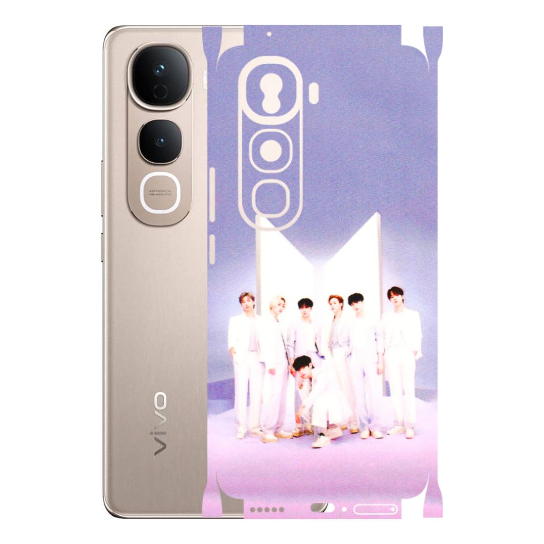 VIVO Y Series Phone Skins (All Models) - BTS - 3D Embossed Finish (L-94) Vivo Y400 Pro 5G