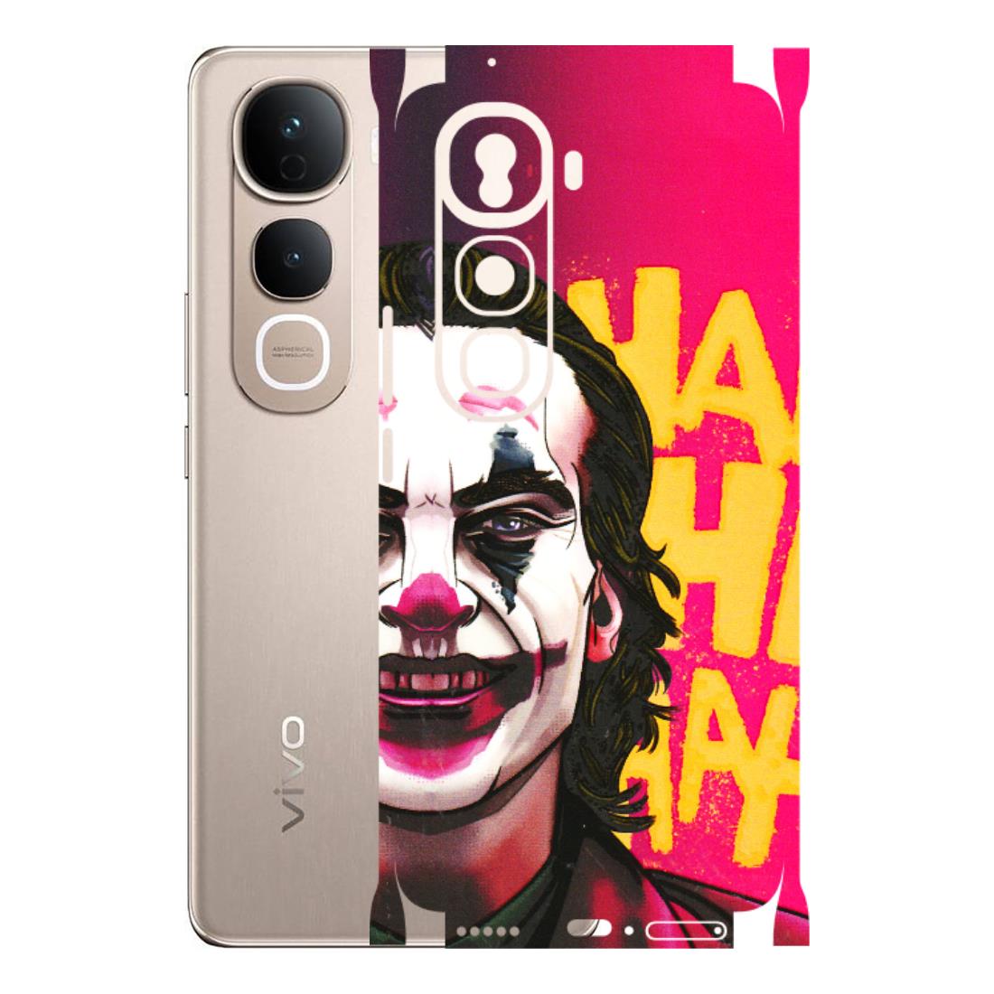 VIVO Y Series Phone Skins (All Models) - Joker Evil Laugh - 3D Embossed Finish (L-97) Vivo Y400 Pro 5G