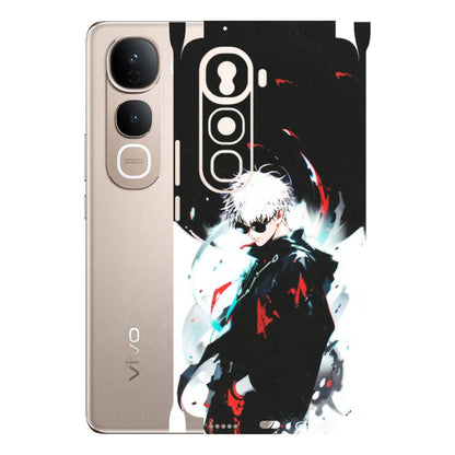 VIVO Y Series Phone Skins (All Models) - Gojo Powerful Charater Kaisen Anime - Matte Finish (M-144) Vivo Y400 Pro 5G