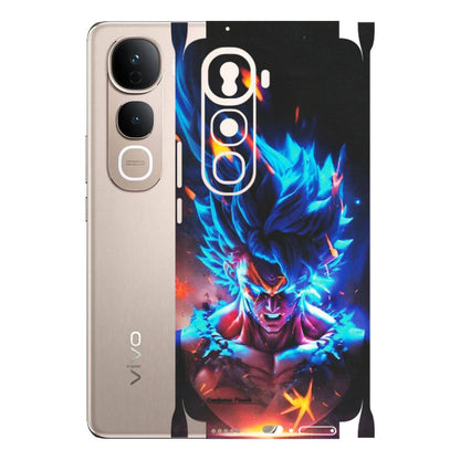 VIVO Y Series Phone Skins (All Models) - Angry Goku Dragon Ball Anime - Matte Finish (M-150) Vivo Y400 Pro 5G