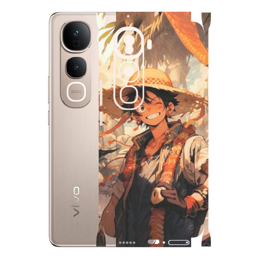 VIVO Y Series Phone Skins (All Models) - Anime Character Smile - Matte Finish (M-33) Vivo Y400 Pro 5G