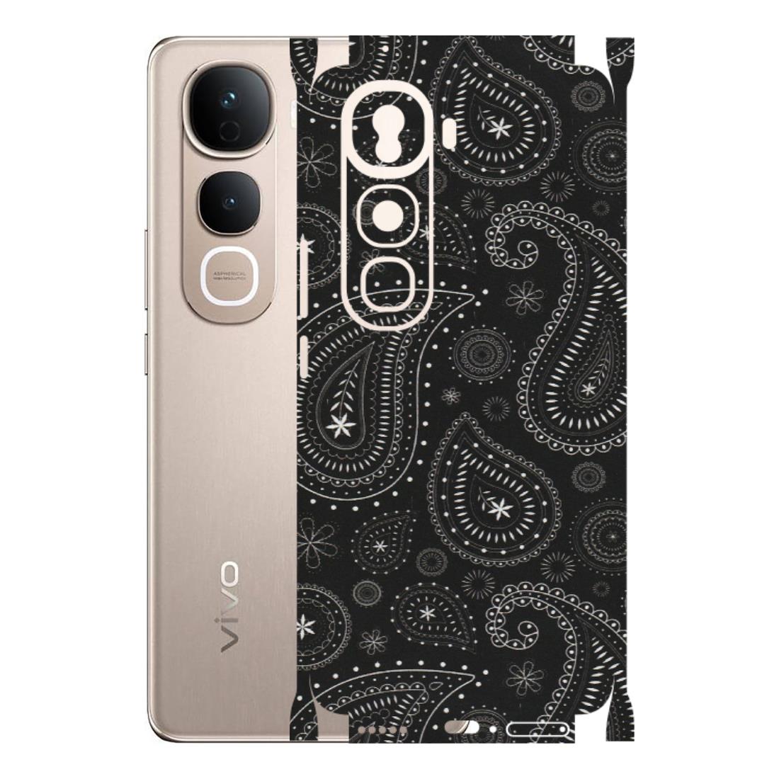 VIVO Y Series Phone Skins (All Models) - Black Sober Kerry - Matte Finish (M-37) Vivo Y400 Pro 5G